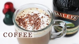 Baileys Coffee Recipe for Holidays  Irish Coffee 베일리스 아이리쉬 커피 만들기 [upl. by Daisie912]