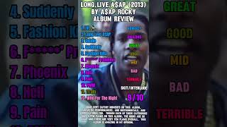 LONGLIVEAAP By AAP Rocky Album Review asaprocky rap hiphop music albumreview review asap [upl. by Peppie203]