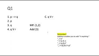 3210 Practice Problems and Answers 1 ND Rules of Inference [upl. by Adnawt348]