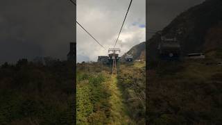 Dormant Volcano 🌋 view from Cable Car 🚡 japan shortsjapan [upl. by Drescher]