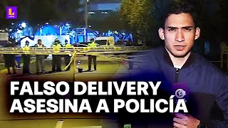 ASESINAN DE 4 DISPAROS A POLICÍA EN JESÚS MARÍA  LATINA EN VIVO [upl. by Duwe146]