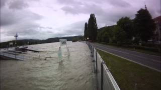 Kremser Donauhochwasser im Zeitraffer [upl. by Hahseram]