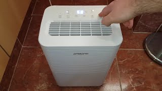 ALDI Ambiano dehumidifier 10l AN 7006460 Control Panel [upl. by Marcellina]