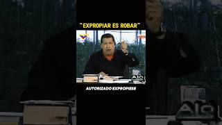 🔴Hugo Chávez expropiando toda Venezuela socialismo latinoamerica shorts [upl. by Ydnys]