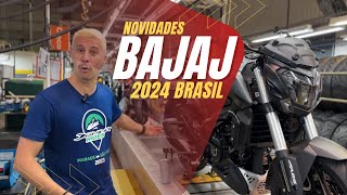 OFICIAL Data lançamento novas motos da Bajaj e Fábrica no Brasil [upl. by Issor229]