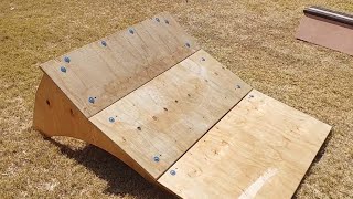 How To Build a Portable Kicker Ramp [upl. by Sonitnatsnoc]