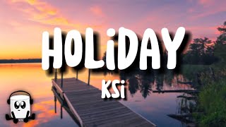 Ksi  Holiday song lyrics  english [upl. by Annola215]