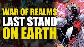 The Last Stand On Earth Marvel Comics War Of The Realms Part 1 [upl. by Zennie]