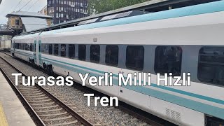 Turasas Yerli Milli Hızlı Tren Bakırköy Marmaray istasyonu Da [upl. by Lseil95]