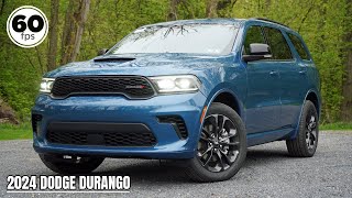 2024 Dodge Durango Review  NEW Safety for 2024 [upl. by Perdita763]