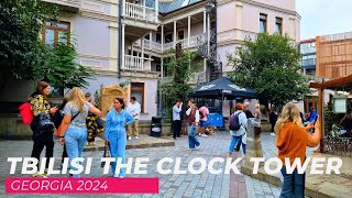 【4K】TbilisiGeorgia 4K Walking Tour The Clock Tower 2024 [upl. by Meagher]