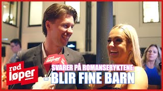 Randulle og Tonje Frigstad om romanseryktene  Blir fine barn [upl. by Naxela]