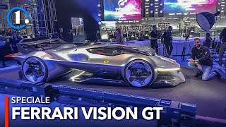 Ho visto la Ferrari Vision GT dal vivo con Flavio Manzoni [upl. by Aysa22]