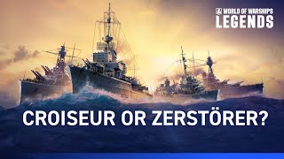 Cruiser or Destroyer  Early Access Ships Teaser  World of Warships Legends [upl. by Cassidy]