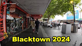 BLACKTOWN IN THE AFTERNOON  Sydney Australia 2024 Walking Tour [upl. by Imelda]