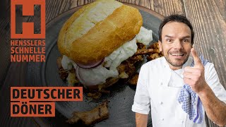 Schnelles Deutscher Döner Rezept von Steffen Henssler [upl. by Nimsay826]