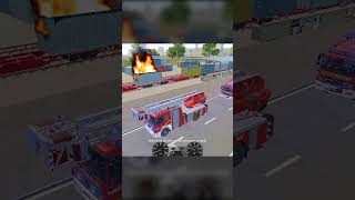 City Rescue Fire Truck Games  Fire Truck Driving Games 2023  60 Sec Gameplay Portrait [upl. by Adnovaj]