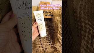 Thank you Nykaa for Birthday Gift nykaa birthdaygiftunboxing belle Perfumedbodylotion skin [upl. by Plato422]