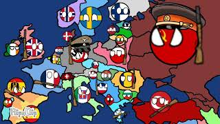 Map of Europe 1900  2024 countryballs [upl. by Sirdna]