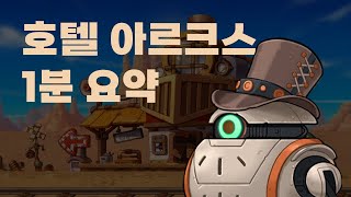 🍁호텔아르크스 스토리 1분요약 메이플스토리 [upl. by Niamart]