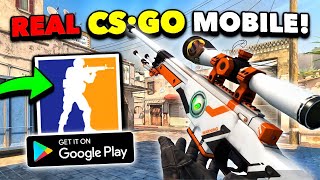 CSGO MOBILE IS HERE HOW TO DOWNLOAD CSGO ANDROID GAMEPLAY FANMADE ONLINE GAME [upl. by Camille]