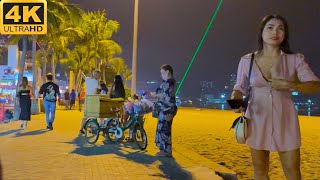 4K How is Thailand Now Pattaya Beach Road Freelancers [upl. by Hammerskjold]