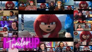 Knuckles Series  Official Trailer Reaction Mashup 🦔🤣 SONIC THE HEDGEHOG  Idris Elba  Paramount [upl. by Noguchi]