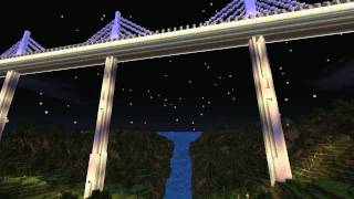 Minecraft  The Millau Viaduct Cinematic [upl. by Annaitsirhc70]