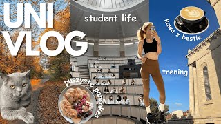 UNI VLOG 👩‍🎓  życie studenckie produktywność amp wegańskie jedzenie [upl. by Faus]