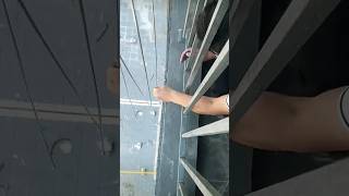 Installation of prefabricated grilles on balconies [upl. by Ariane]