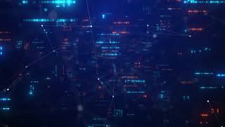 High tech digital world background 4k [upl. by Aneloj]