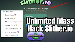 UNLIMITED MASS HÁCK  Slitherio  GameGuardian [upl. by Curry511]