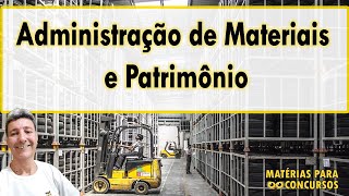 Administração de materiais e patrimônio [upl. by Eelan657]