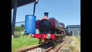 London Transport pannier at The Lynnsport Miniature Railway KLDSME 2021 [upl. by Doner]