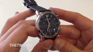 Emporio Armani AR1736 Chronograph Watch [upl. by Akla]