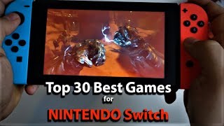 TOP 30 BEST Games for Nintendo Switch  gameplay demo [upl. by Nnaeiluj]