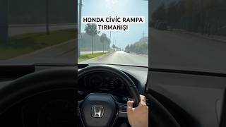 HONDA CİVİC 15 129 BEYGİR YOKUŞ PERFORMANSI inceleme automobile test [upl. by Anaik]