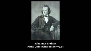 Johannes Brahms  Piano Quintet in F minor op34 [upl. by Auhoj182]