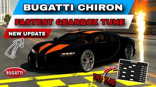 BUGATTI CHIRON FASTEST GEARBOX SETTINGS WITHOUT GG CAR PARKING MULTIPLAYER [upl. by Amled]