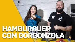 HAMBURGUER COM GORGONZOLA c DORA FIGUEIREDO  Micro Sobrevivência [upl. by Kimura]