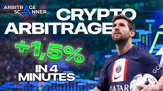 Crypto Arbitrage — all you need to know  Case on PSG token 15 just in 4 minutes [upl. by Goldstein]