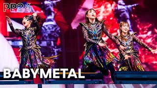 BABYMETAL  KARATE RATATA amp Gimme Chocolate live at Pinkpop 2024 [upl. by Giardap18]