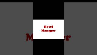 Secret of Successful Hotel Manager  अच्छा होटल मैनेजर hotels manager vitalshorts ihm resort [upl. by Kaufman]