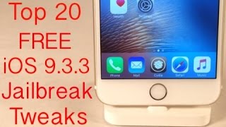 Top 20 Free iOS 933 Cydia Tweaks [upl. by Zannini]