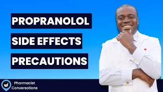 Propranolol  Uses How To Take amp Side Effects [upl. by Allicserp933]