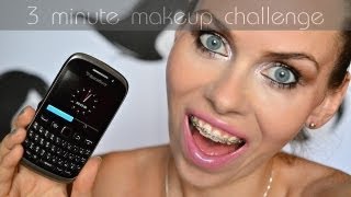 3 minute makeup challenge  Makeup za 3 minuty  38 video pro kamoskacz [upl. by Britney]