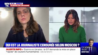 AnneLaure Bonnel la journaliste citée par Sergueï Lavrov témoigne de son travail au Donbass [upl. by Jain]