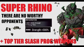 WARFRAME 950 Strength Expedite Invigorated Rhino Prime Build  Super Jump 20 l Tennocon 2022 [upl. by Ynnej184]