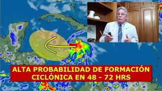 ALTA PROBABILIDAD DE FORMACIÓN CICLÓNICA EN EL CARIBE OCCIDENTAL MAR 12 NOV 24 [upl. by Ahtnahc]