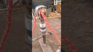 construction tools diy homemade roof sheathing pully Just attach and go diyshorts roofing [upl. by Ylak]